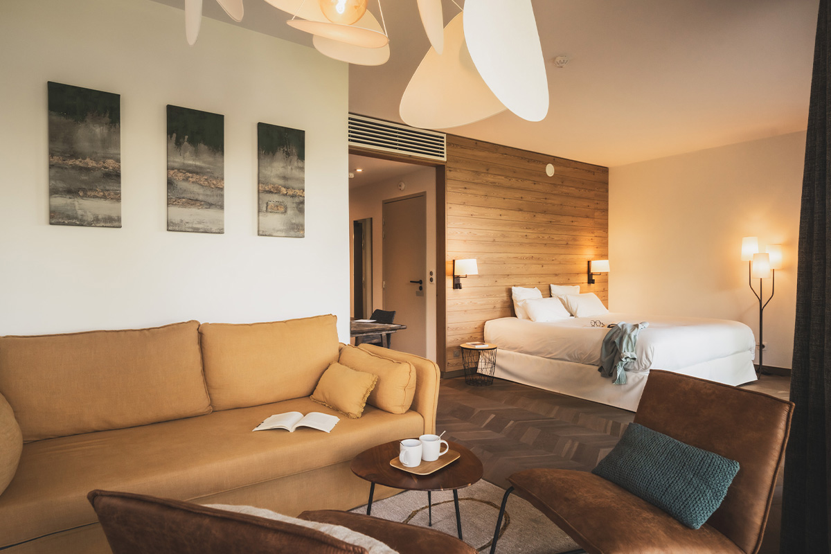 Suite Junior 2/3 personnes – Vue lac