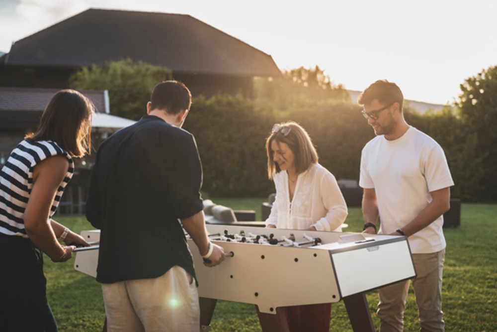 Cohésion d’équipe au cœur des Alpes